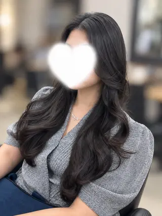 ロング レイヤー/デジパ SAKIのヘアスタイル