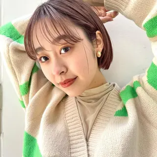 ショート カラー ✨👑お洒落ショート ❣️村上せいな✨のヘアスタイル