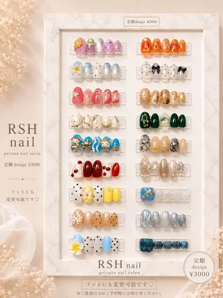 ネイル Rsh nailのネイルデザイン