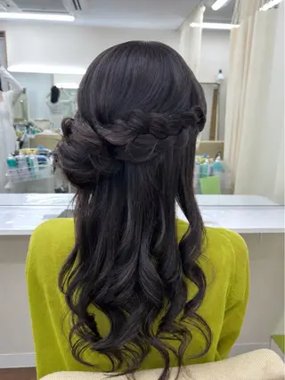 ロング YUMEYAKATA 五条店のヘアスタイル