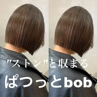 ショート 💙レイヤー縮毛矯正 大宮/虎白💙のヘアスタイル