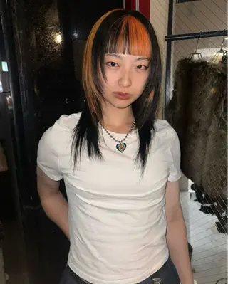 ロング カラー 梅田デザインカラー 🌈🏆ヒノキのヘアスタイル