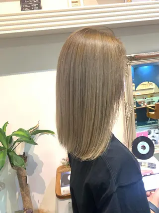 セミロング 大宮/山口 竣也のヘアスタイル