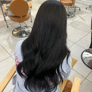 カラー ひなこ♡縮毛矯正/ 艶カラー🤍透明感のヘアスタイル