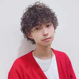パーマ メンズ ボブとパーマの達人 /美容室難民の方是非のヘアスタイル