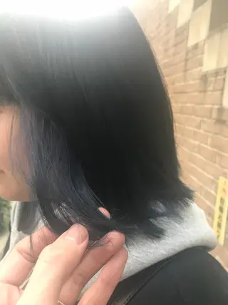 ミディアム カラー パーマ ヘアアレンジ メンズ キッズ ネイル マツエク・マツパ サロンドミルク 渋谷高比良のヘアスタイル