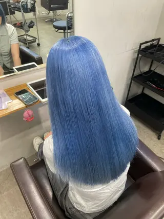 ロング カラー REINA ISHIDOのヘアスタイル
