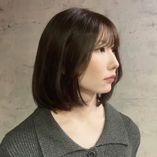 ミディアム 艶髪/レイヤー 【ORO】🎀シュリのヘアスタイル