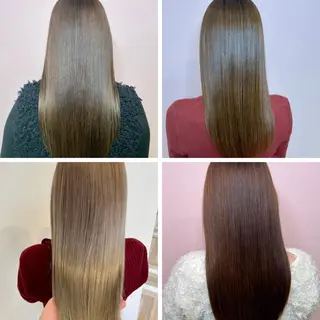 ロング カラー 艶髪特化 しゅんぼう 長岡髪質改善のヘアスタイル