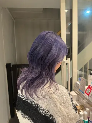 カラー 🧸艶髪ハイトーン 🍪chan🍯のヘアスタイル