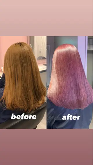 セミロング カラー パーマ ヘアアレンジ メンズ キッズ ネイル マツエク・マツパ KANAMI 🌏のヘアスタイル
