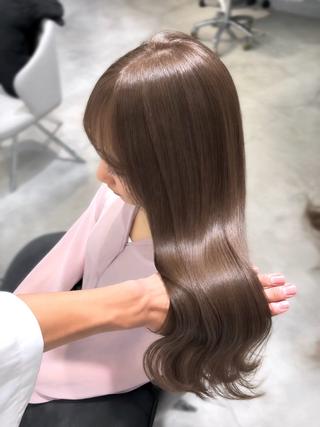 ロング カラー Ryo/名古屋 /小顔レイヤーカットのヘアスタイル