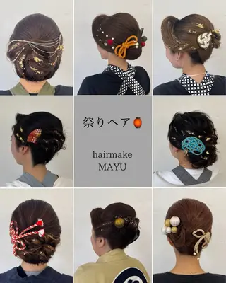 ヘアアレンジ 森田 真由のマツエク・マツパデザイン