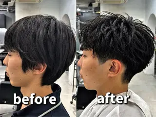 メンズ 中嶋千挙人 メンズ特化のヘアスタイル