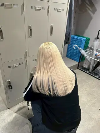 カラー ナチュラル可愛い◎ 推しカラー🤍池袋のヘアスタイル