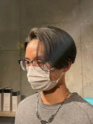 パーマ メンズ 関根 萌花のヘアスタイル