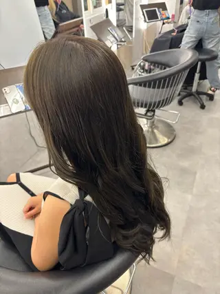 ロング 縮毛矯正/カラ ー/艶髪🌻ひな🌻のヘアスタイル