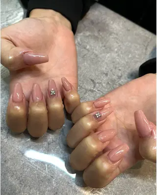 セミロング 大田 香林のネイルデザイン