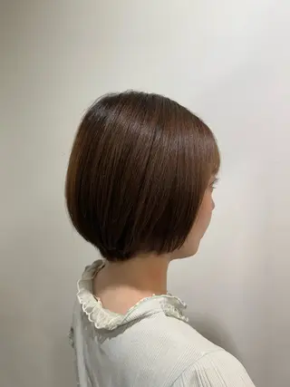 ショート やなぎさわ はるなのヘアスタイル