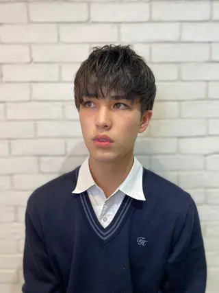 ショート メンズ ヨシダ フミノリのヘアスタイル