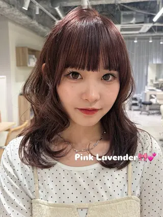 ミディアム 透明感カラー🪽 ゆうかのヘアスタイル
