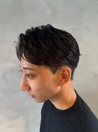 パーマ メンズ rame出雲朝倉店 田村陸のヘアスタイル