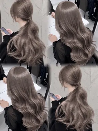 ロング カラー 🦋透明感カラー✖️ 髪質改善🦋光希のヘアスタイル
