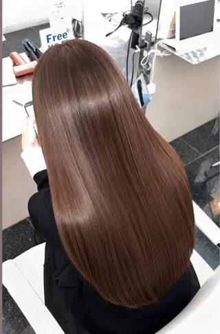 ロング カラー 艶カラー 髪質改善 🍓苺奈のヘアスタイル