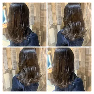 ロング カラー レイヤーカット×髪質 改善💎HARUKAのヘアスタイル