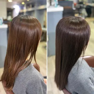 ロング カラー 橋本 知弥のヘアスタイル