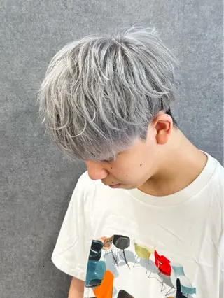 カラー メンズ ✨金沢No.1✨ カット最安値‼️のヘアスタイル