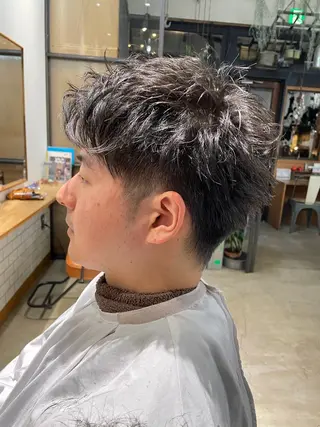ショート メンズ KOTKA 大山和希のヘアスタイル