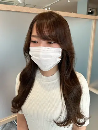 ロング カラー mizuki roan多々良店のヘアスタイル