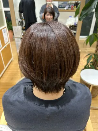 ショート ササキ カノンのヘアスタイル