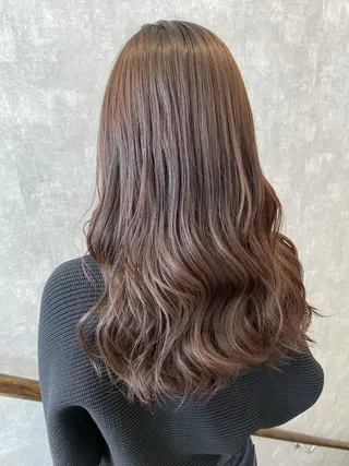 ロング カラー HAREru. モデル募集【戸塚】のヘアスタイル