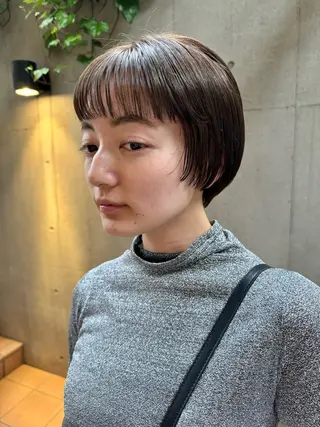 ショート ボブ/ショート 吉田竣のヘアスタイル