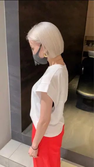 ショート カラー パーマ ヘアアレンジ メンズ キッズ ネイル マツエク・マツパ 酸性ストレート 髪質改善大槻勇樹のヘアスタイル