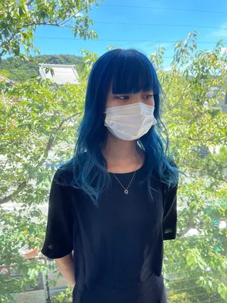 カラー 藤本豪海 モニターモデル募集のヘアスタイル
