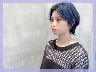 ショート カラー ill副店長 立和田純也のヘアスタイル