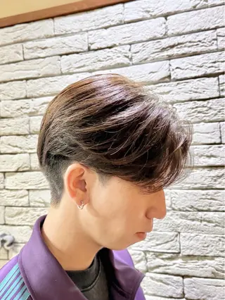 セミロング 【メンズ特化美容師】 SHIN / 鈴鹿のヘアスタイル