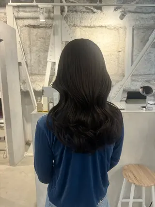 ロング 新宿/顔周りカット +レイヤー=しずく♩のヘアスタイル