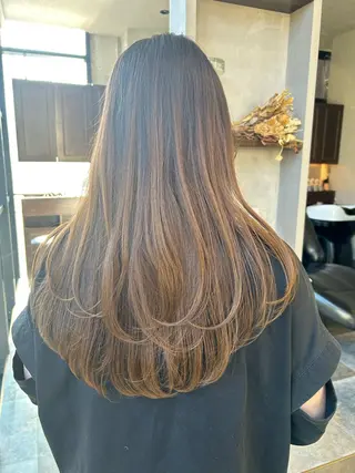 セミロング 🕊️柳谷 壽里🕊️のヘアスタイル