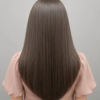 ロング カラー 横山 亮太のヘアスタイル