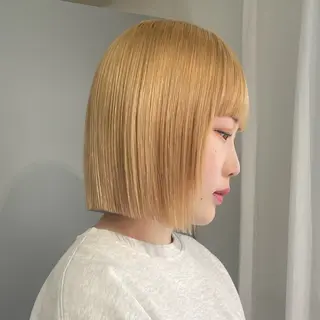 ショート カラー ボブ/ダブルカラー /AYUNAのヘアスタイル