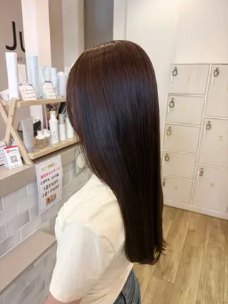 ロング 加藤 七夕奈のヘアスタイル