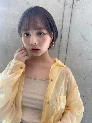 ショート カラー sakoda shunkiのヘアスタイル