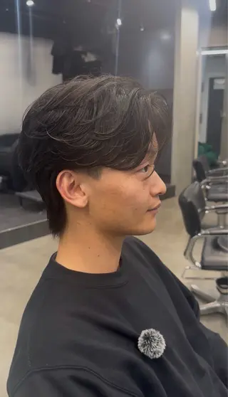 パーマ メンズ fifth 新谷 來のヘアスタイル