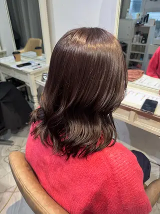 ミディアム カラー 8日◎髪質改善 misatoのヘアスタイル