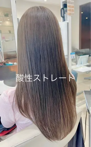 ロング パーマ LiTA 浜線店 かなえみゆうのヘアスタイル
