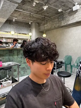 メンズ 新宿/メンズカット /パーマ/カラーのヘアスタイル